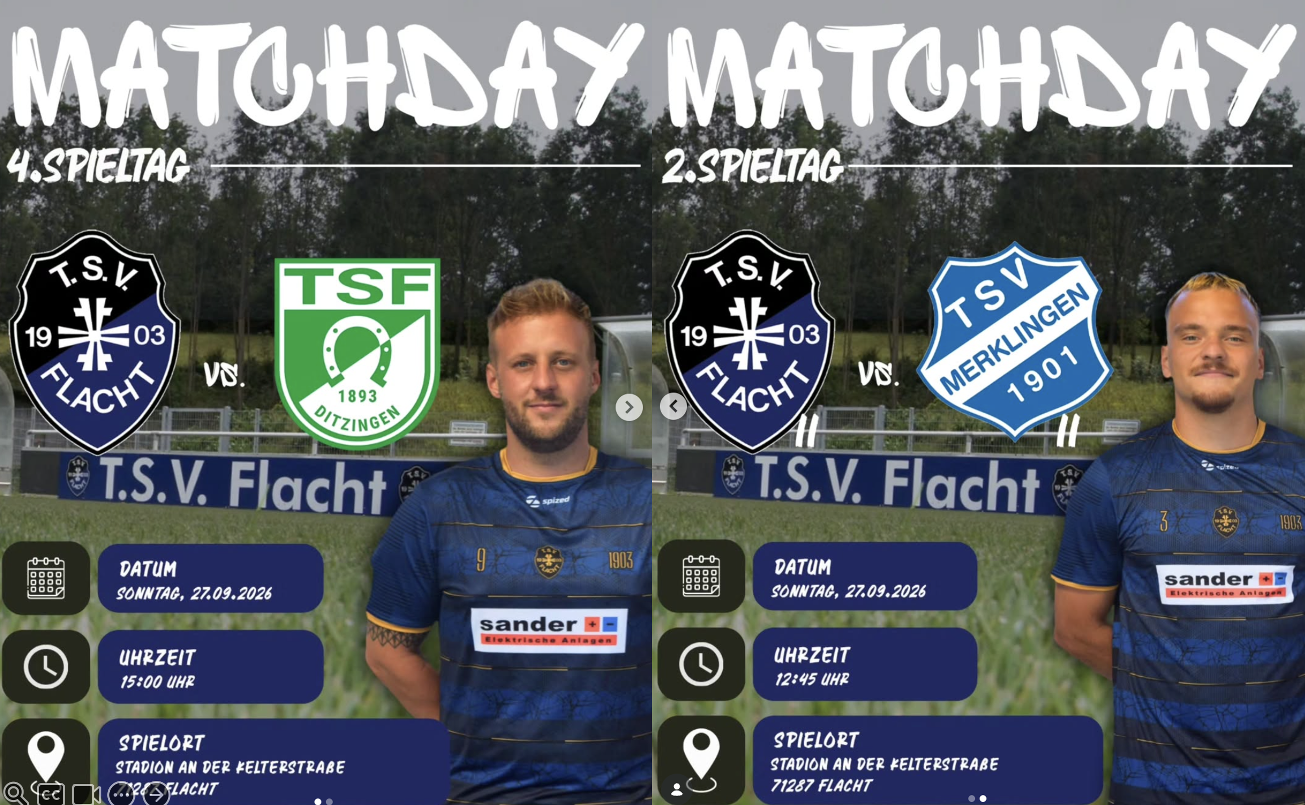 Morgen Heimspiel an der Kelterstraße!